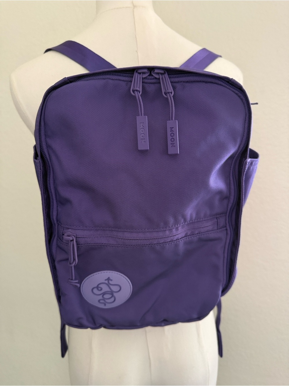 Baboon to the Moon Mini purple backpack